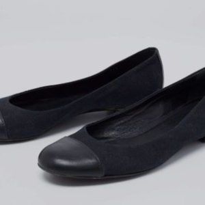 GUCCI | GG Guccissima Canvas Ballet Flats in Black - Marajo